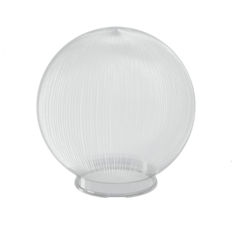 Solus 12'' H Acrylic Sphere Lamp Shade in Clear Wayfair